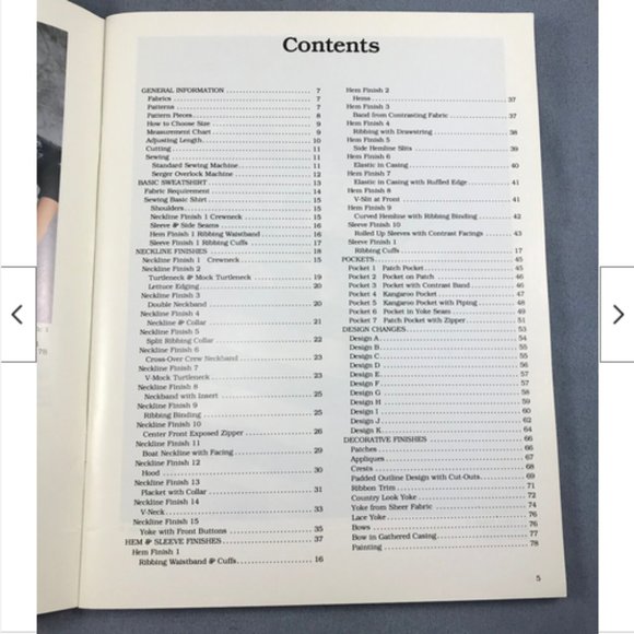 Kwik-Sew Unisex Sweatshirt Martensson Book+UNCUT 8 Sizes Sewing Master Patterns - Picture 2 of 4